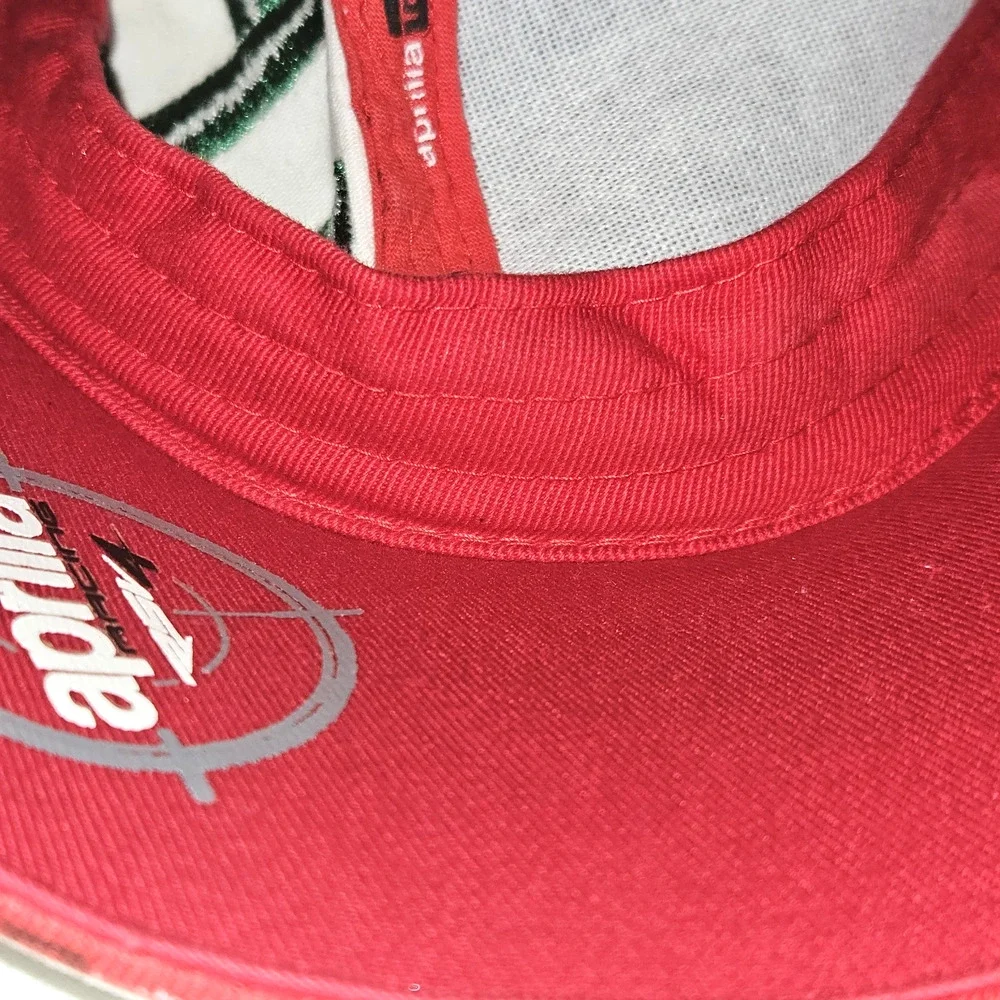 Aprilia Alitalia Racing Team Cap Hat MotoGP Italian Flag Colors Y2K Adjustable